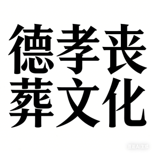 德孝丧葬文化